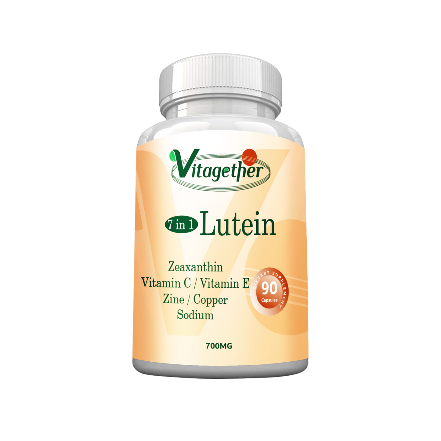 Vitagether Lutein Supplement Capsules - Eye Health Vitamin - Promotes Healthy Vision, Tagetes erecta extract, Natural Carotenoids,Premium Formula Healthcare Dietary Edible,90capsules