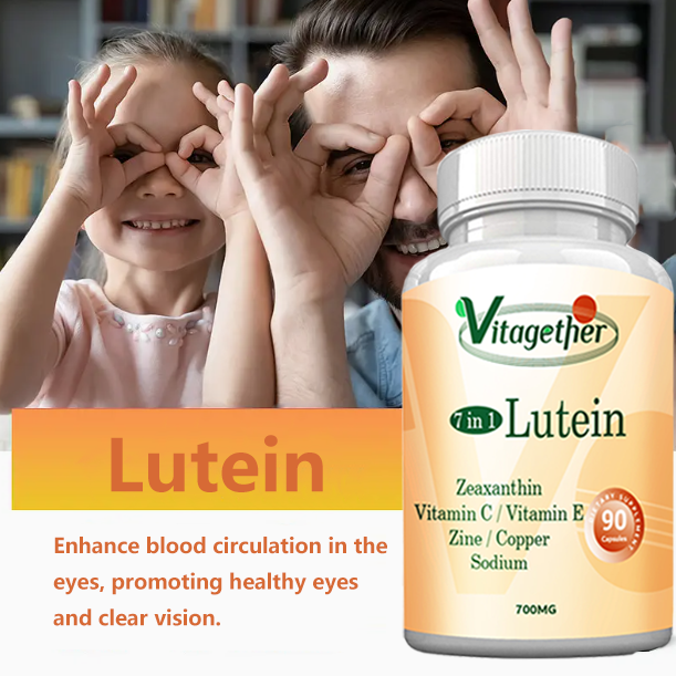 Vitagether Lutein Supplement Capsules - Eye Health Vitamin - Promotes Healthy Vision, Tagetes erecta extract, Natural Carotenoids，Premium Formula Healthcare Dietary Edible,90capsules