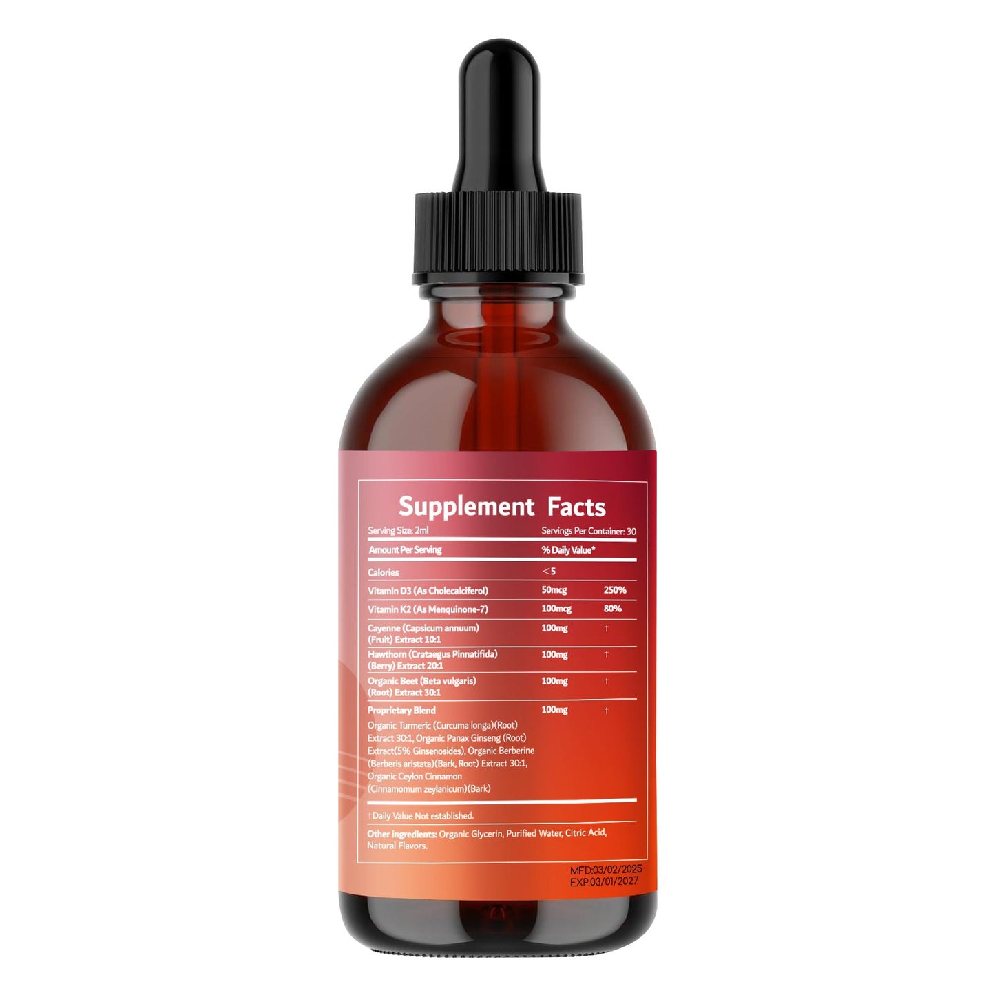 Vitagether 9-in-1 Cayenne Pepper Wellness Drops - Vegan Liquid Formula for Daily Balance Healthcare Vitamin